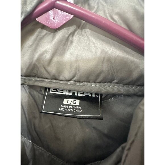 32Degrees Heat women’s size large gray puffer coat - Picture 5 of 9